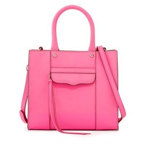 Rebecca Minkoff Electric Pink Mini Tote